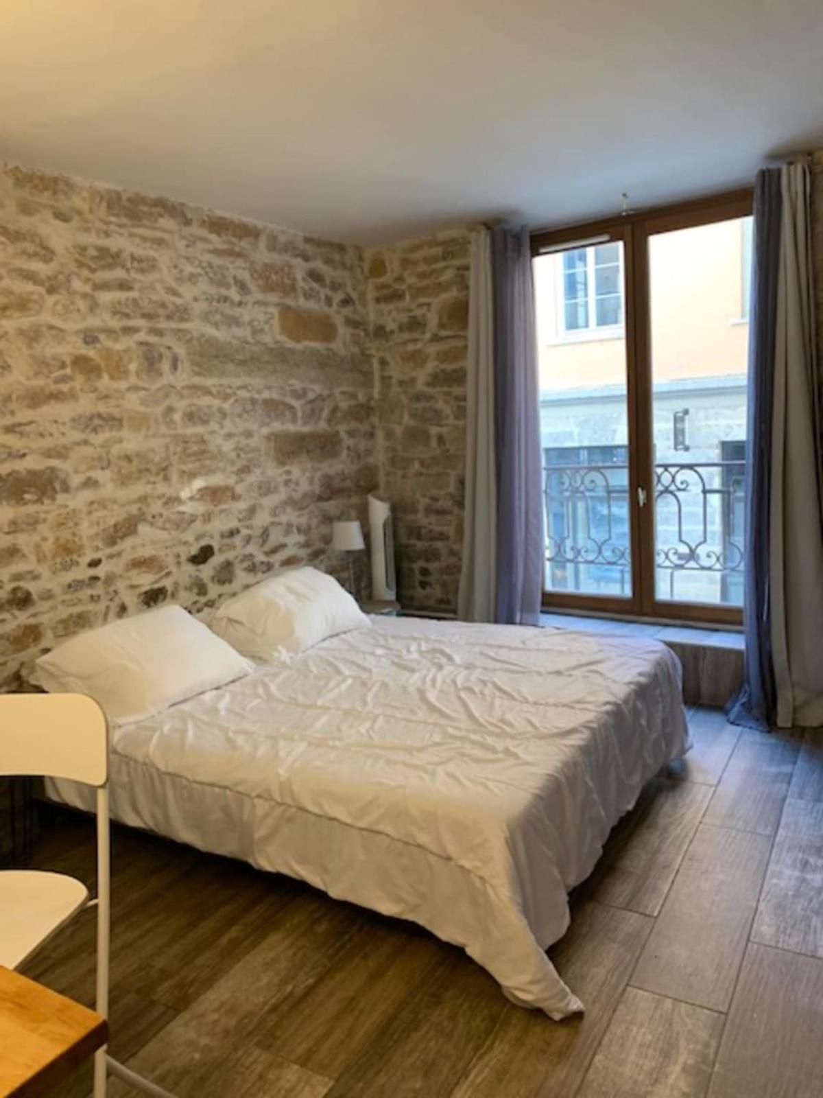 Studio With Exposed Stone Vieux Lyon リヨン エクステリア 写真